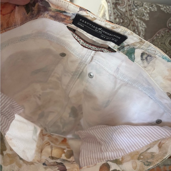 Floral Patterned Pants Peruvian Connection - Picture 10 of 10